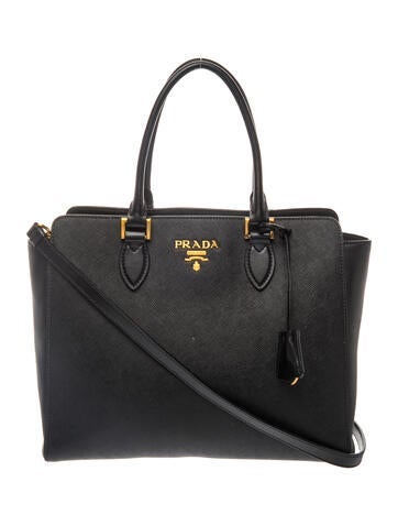 Saffiano Leather Top Handle Bag