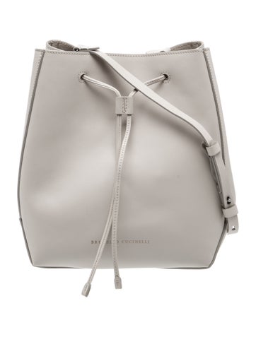 Leather Bucket Bag
