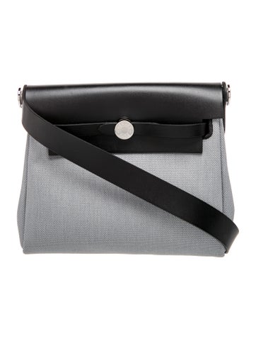 Hermes 2025 Toile Militaire Mini Herbag Zip 20