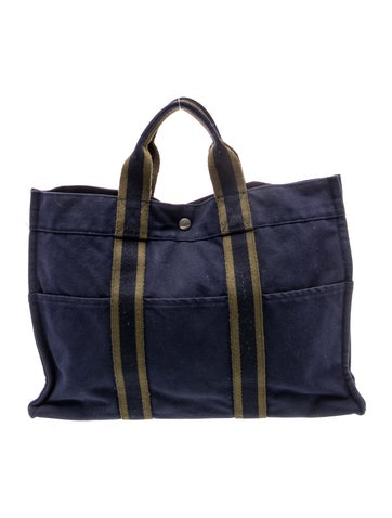 Hermes Toile Fourre-Tout PM