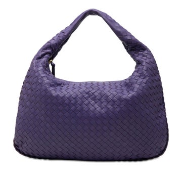 Leather Small Nappa Intrecciato Veneta Hobo