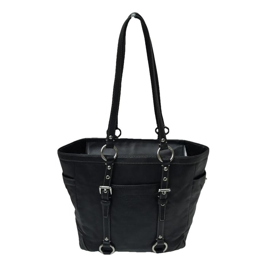 Leather tote