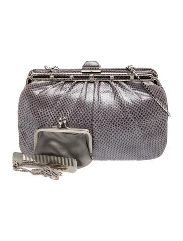 Judith Leiber Water Snake Evening Bag