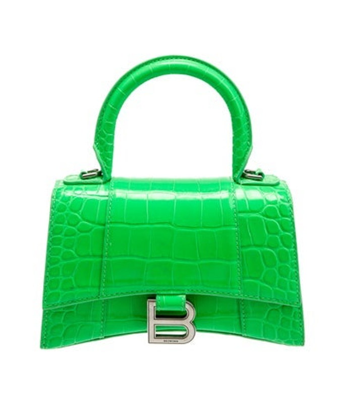 Balenciaga Embossed Leather Hourglass Xs