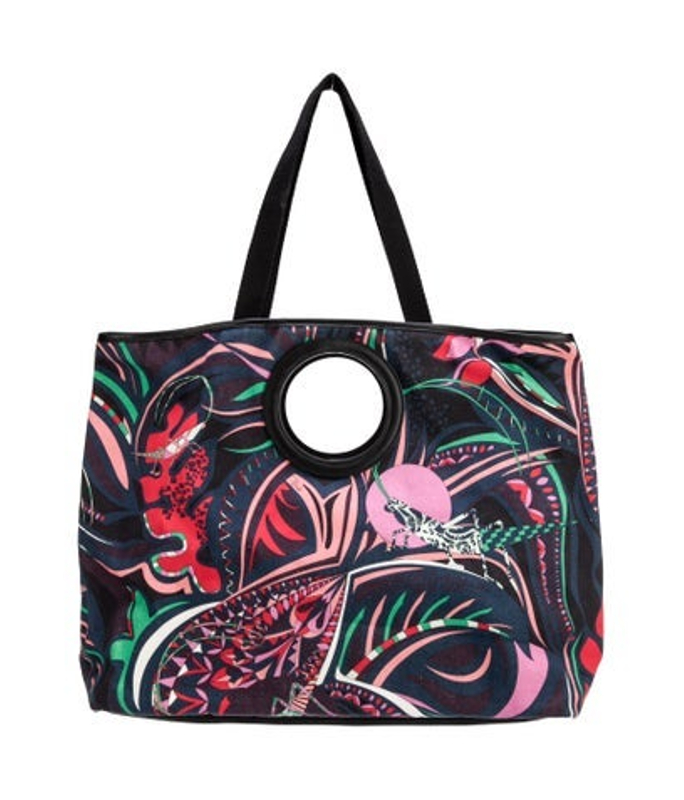 Emilio Pucci Pucci Canvas Tote