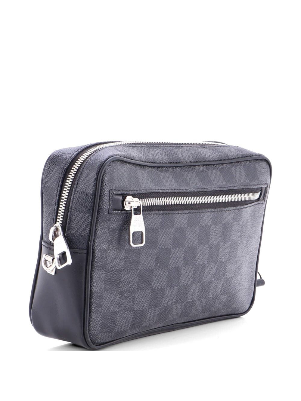 Kasai Damier Graphite clutch bag