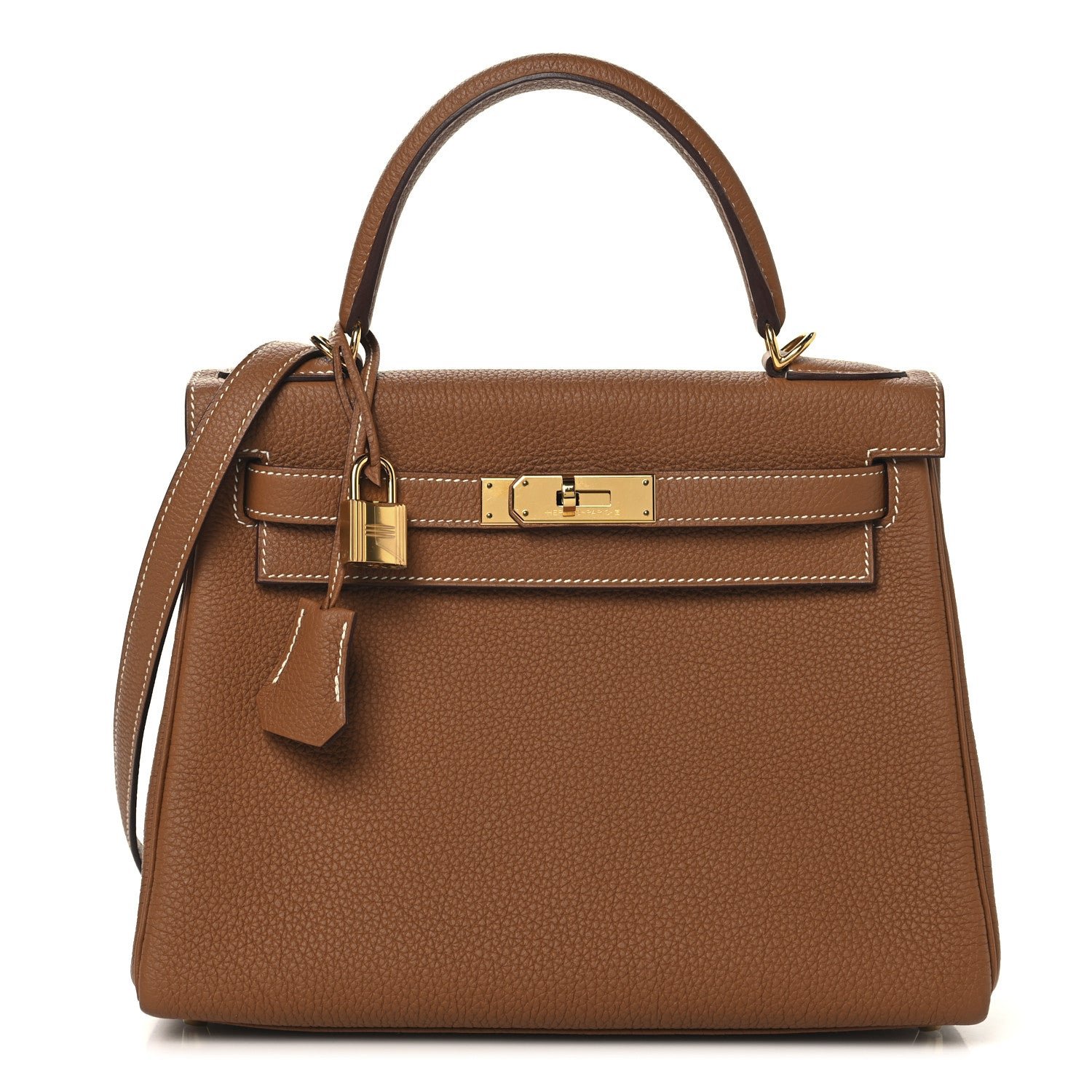 Hermes Hermes Togo Kelly Retourne 28 Gold