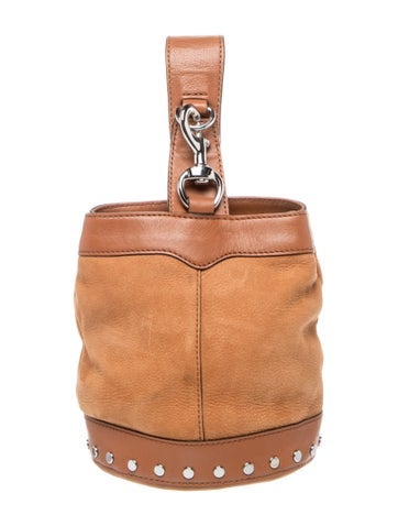 Suede Bucket Bag