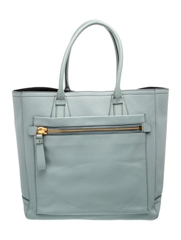 Tom Ford Leather Top Handle Bag