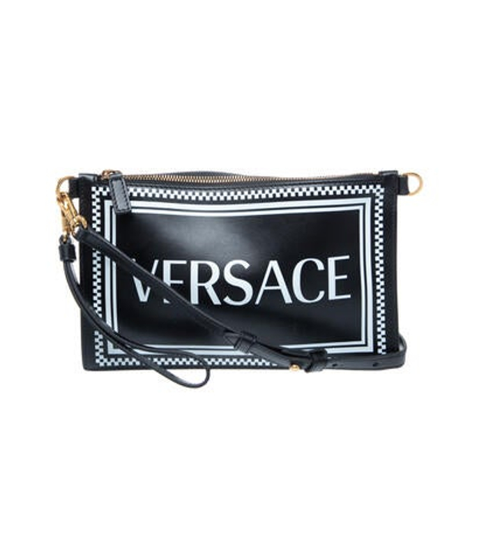 Versace Leather Clutch