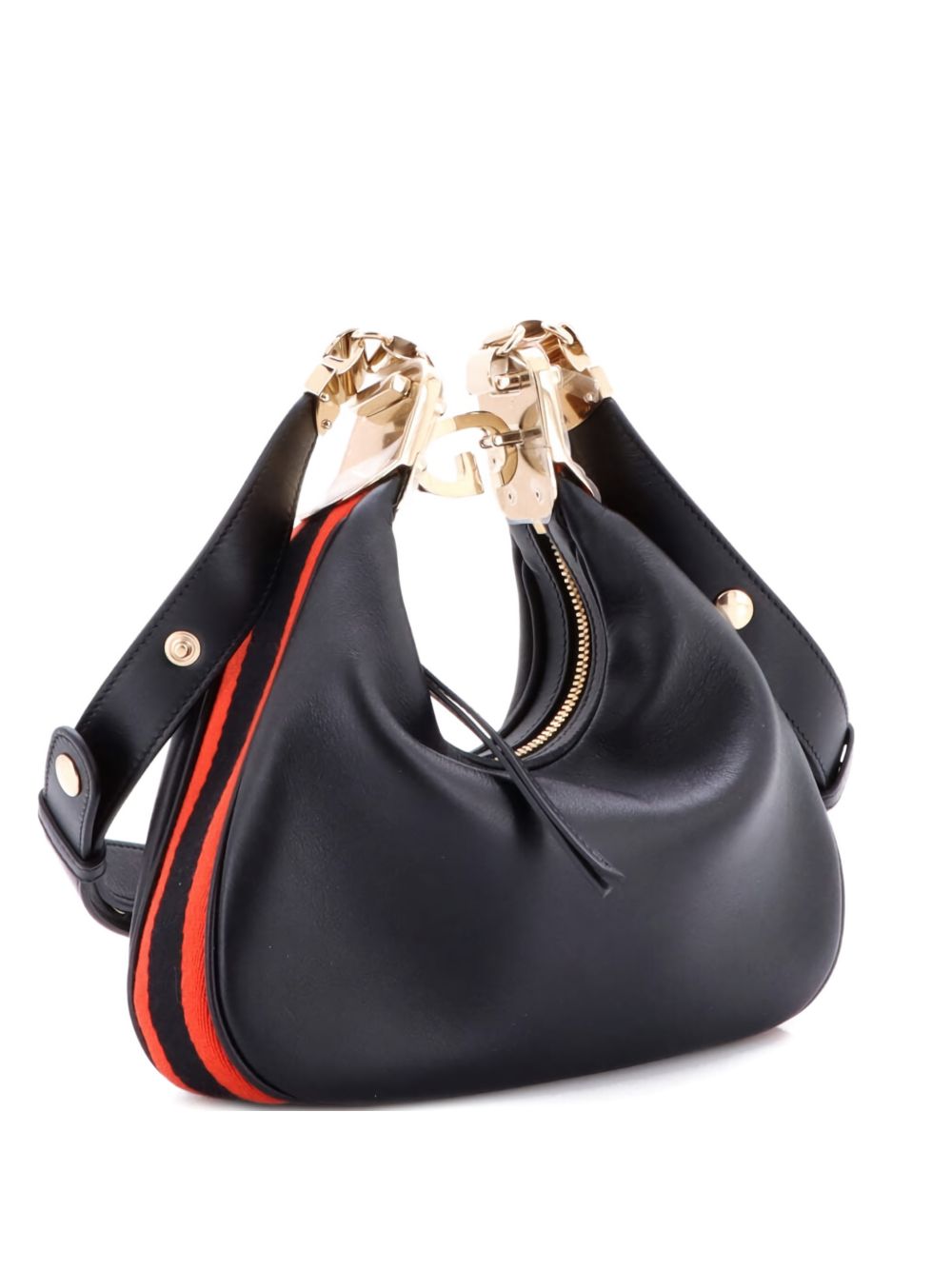 Attache Shoulder Bag Leather Small crossbody bag