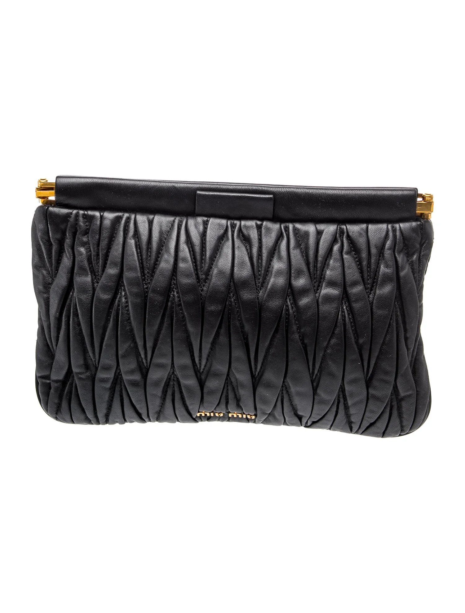 Miu Miu Leather Matelasse