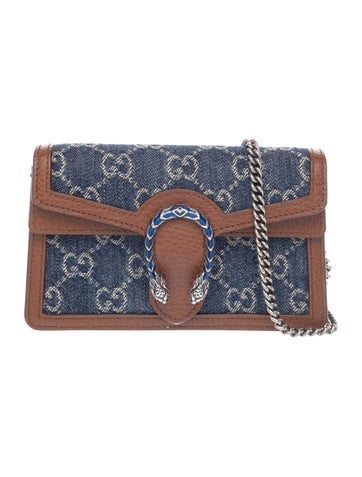 GG Denim Dionysus Super Mini