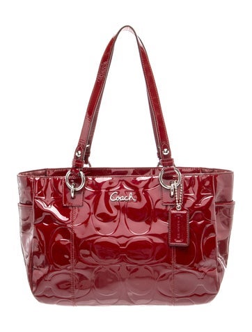 Coach Patent Leather Shoulder Bag
