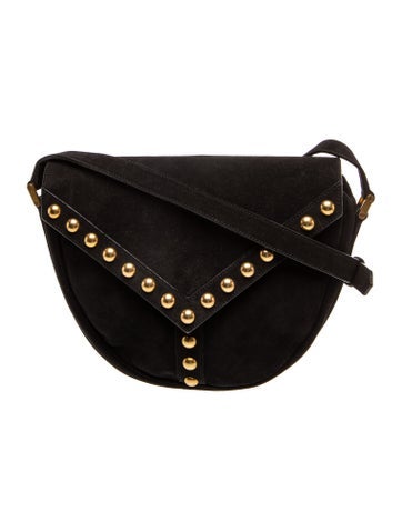 Suede Crossbody Bag