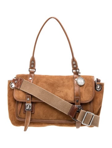 Lanvin Suede Shoulder Bag