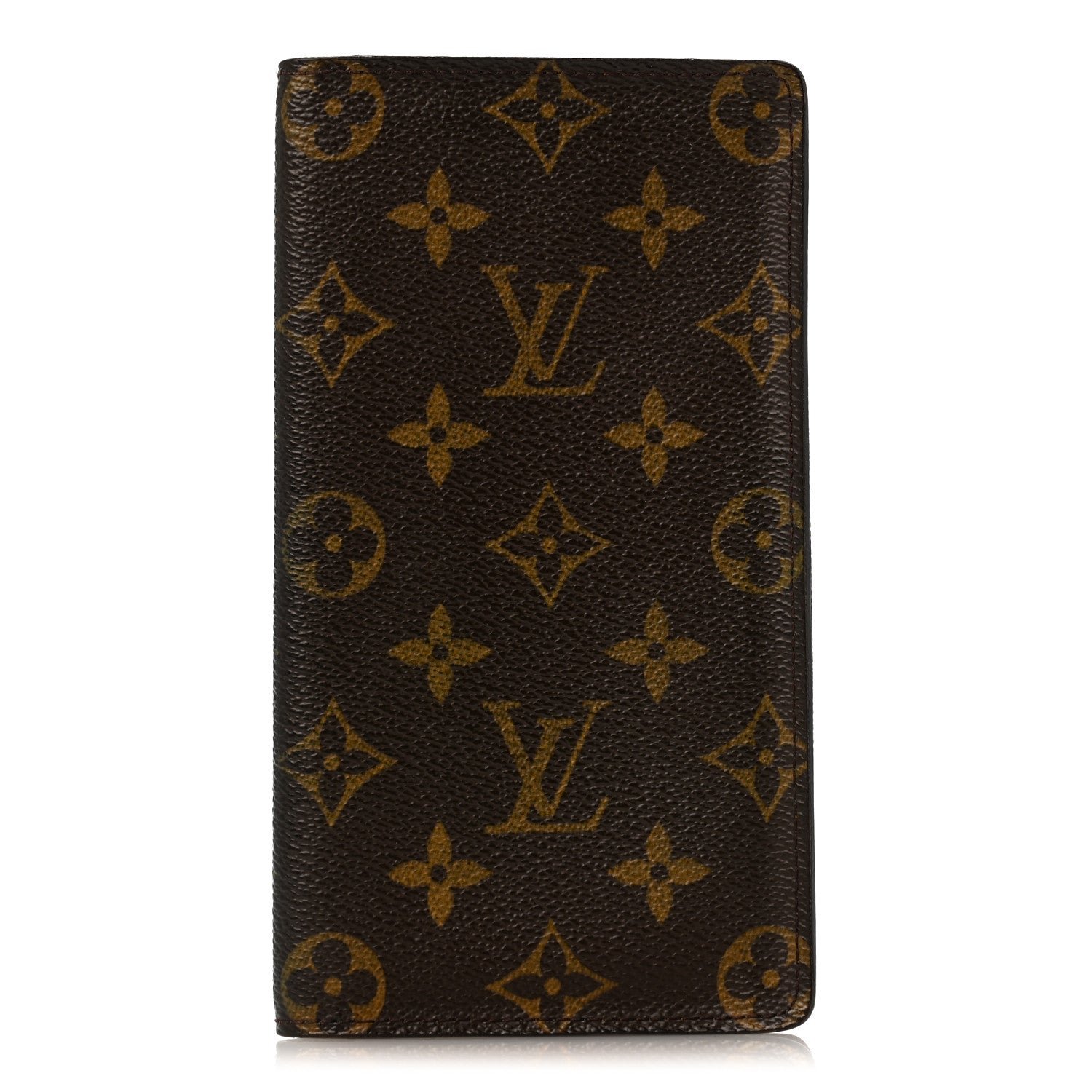 Louis Vuitton Monogram Checkbook Holder Case Wallet