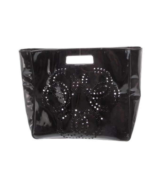 Chanel Perforated Cc Handle Bag