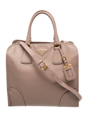 Prada Saffiano Leather Shoulder Bag
