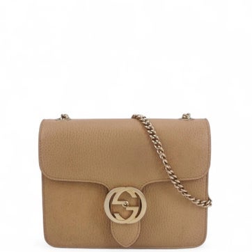 Calfskin Interlocking G Small