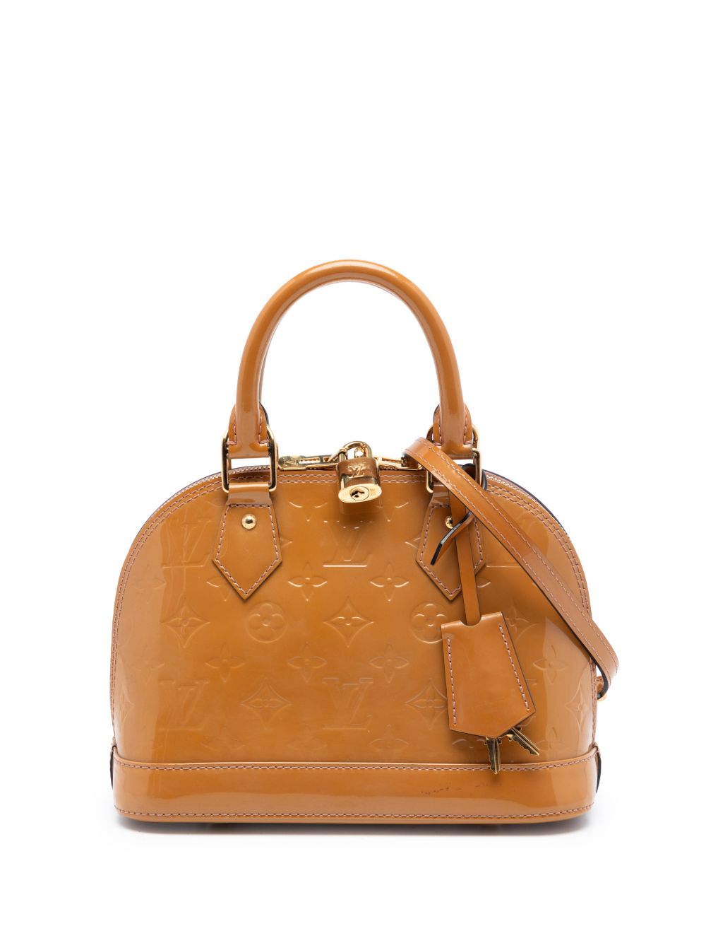 Louis Vuitton 2012 Monogram Vernis Alma BB satchel