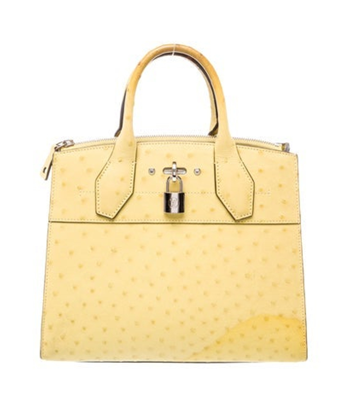 Louis Vuitton Vuitton Ostrich City Steamer Pm