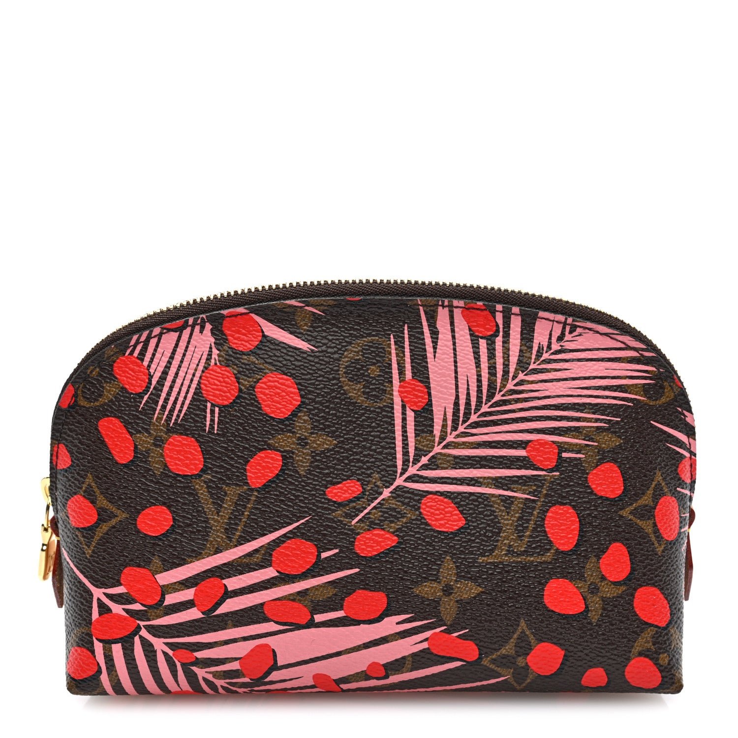 Louis Vuitton Monogram Jungle Dots Cosmetic Pouch Sugar Pink Poppy