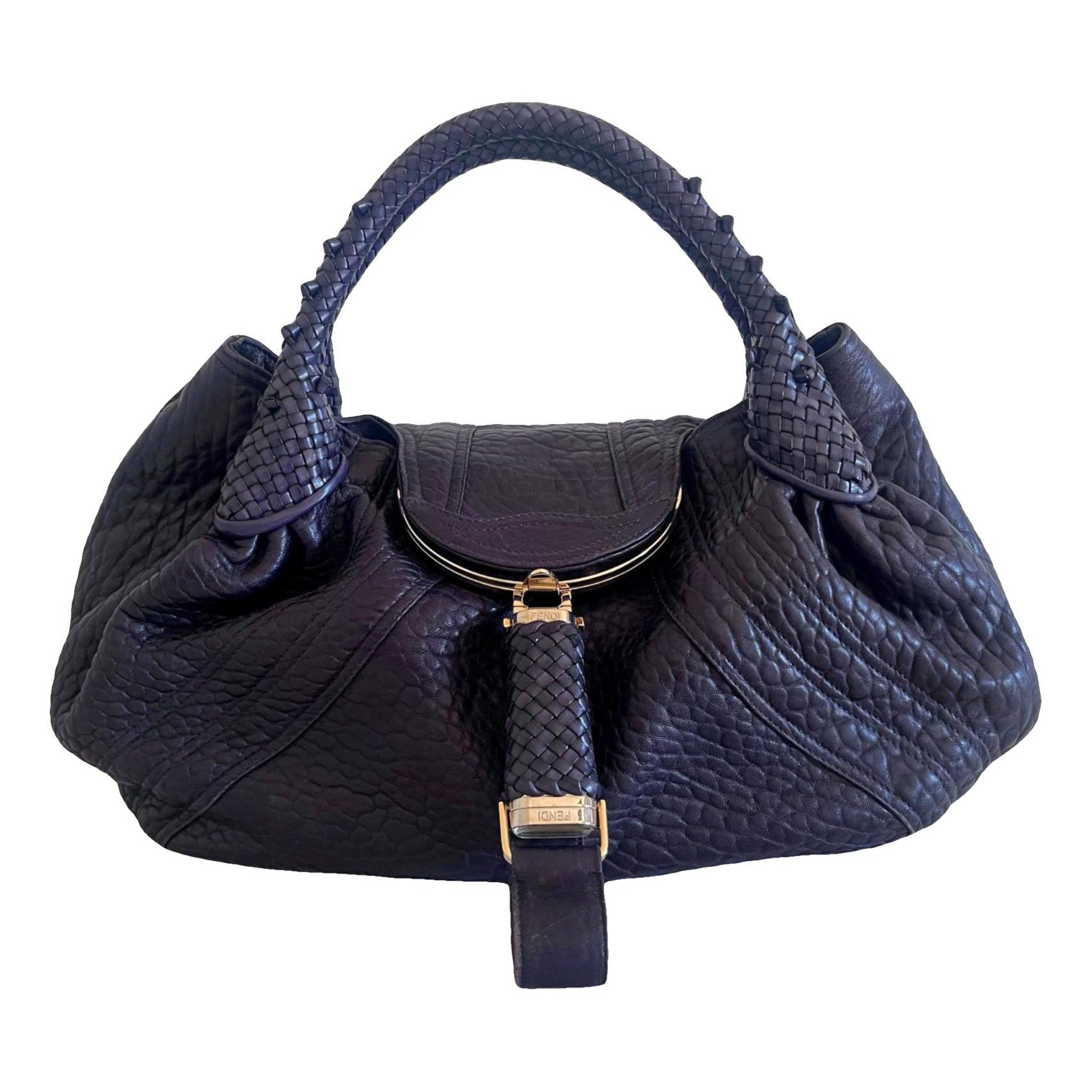 Spy leather handbag