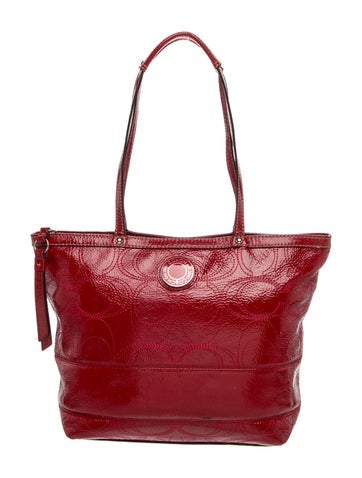 Patent Leather Shoulder Bag