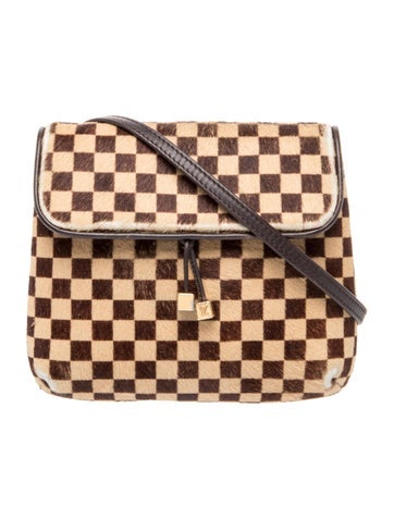 Damier Ebene Crossbody Bag Vintage