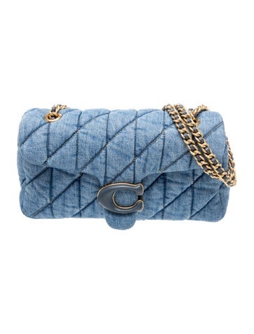 Coach Denim Soft Tabby 26