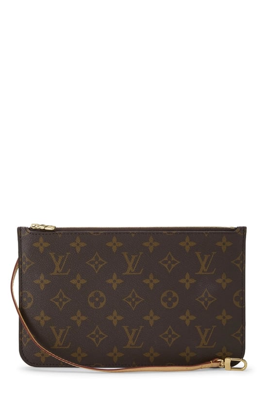 Louis Vuitton Monogram Canvas Neverfull Pouch GM NM