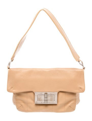 Square Stitched Mademoiselle Shoulder Bag