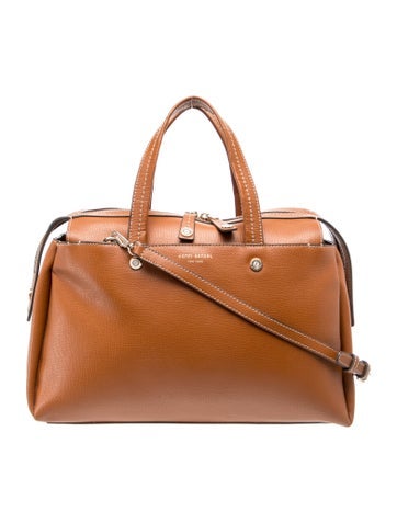 Leather Top Handle Bag