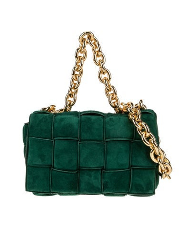 Bottega Veneta Veneta Intrecciato Chain Padded Cassette W Tags