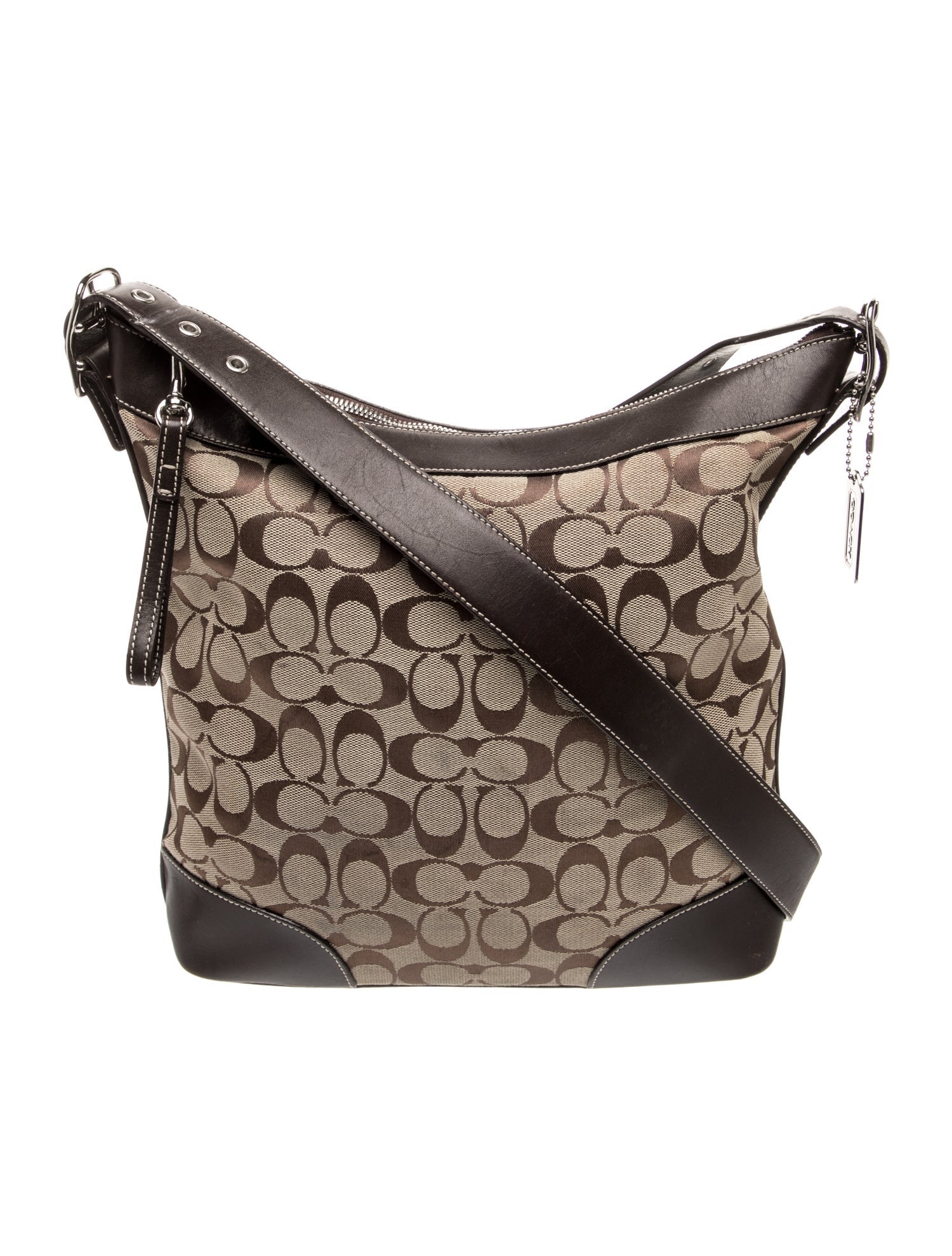 Coach Canvas Shoulder Bag
