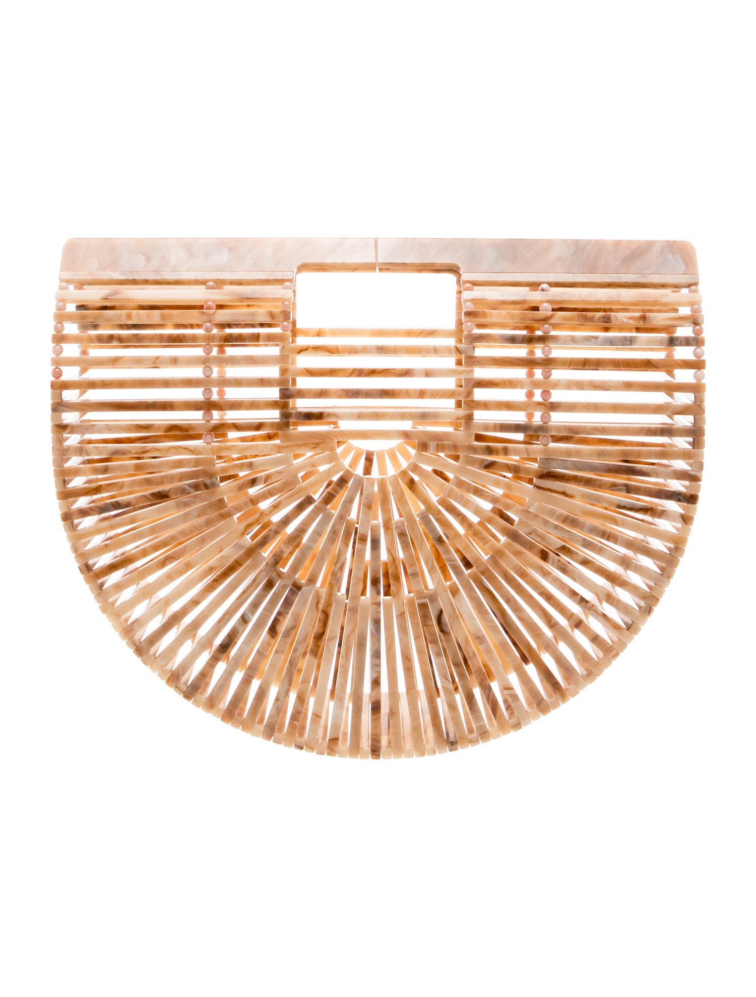 Bamboo Top Handle Bag w/ Tags