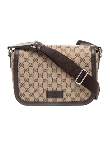GG Canvas Messenger Bag