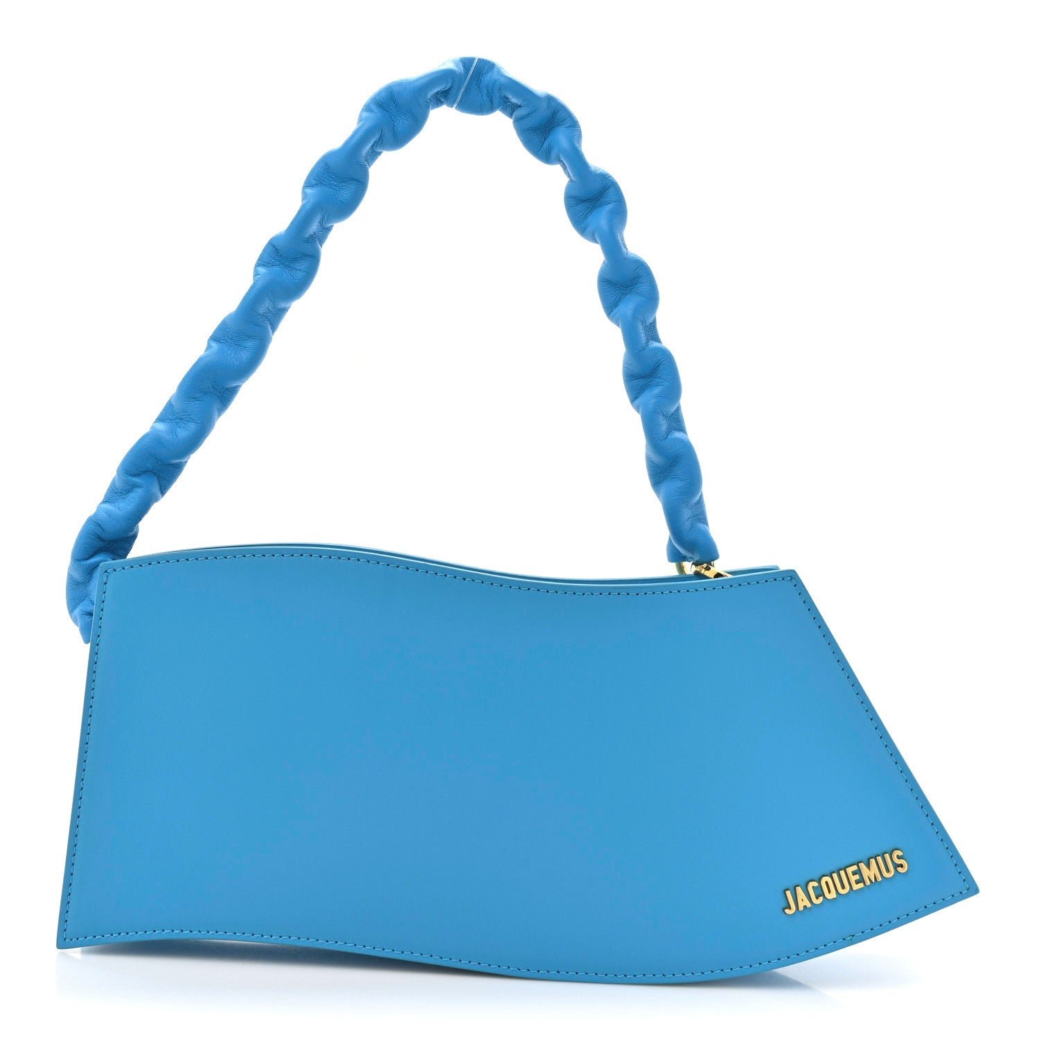 Jacquemus Smooth Calfskin La Vague Turquoise