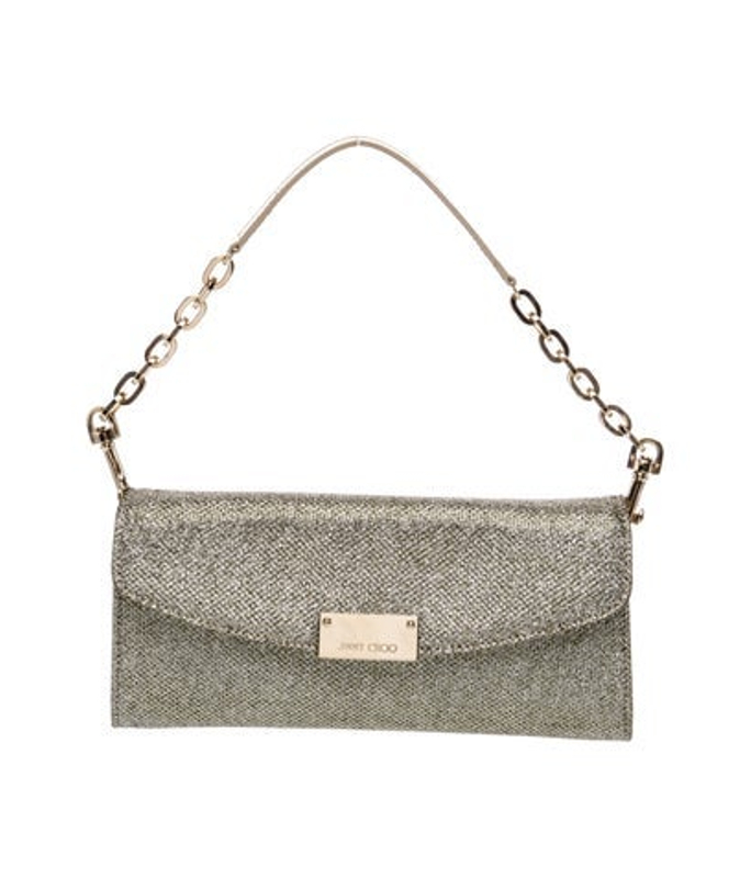 Jimmy Choo Choo Glitter Shoulder Bag