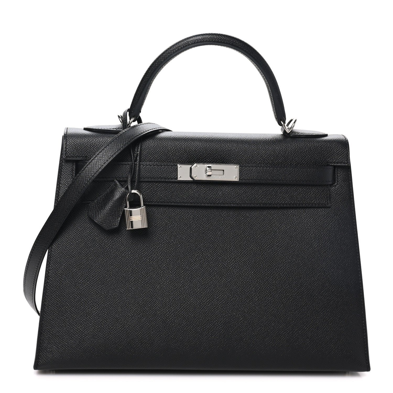 Hermes Epsom Kelly Sellier 32 Black