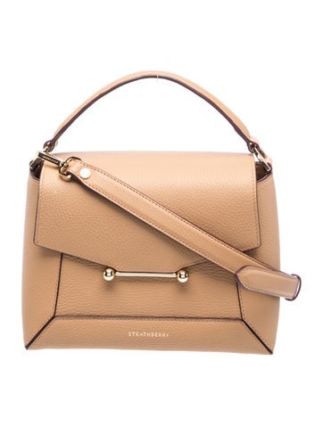 Strathberry Leather Top Handle Bag