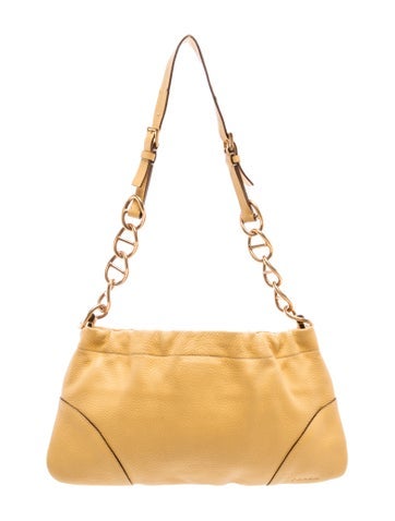 Vitello Daino Leather Shoulder Bag