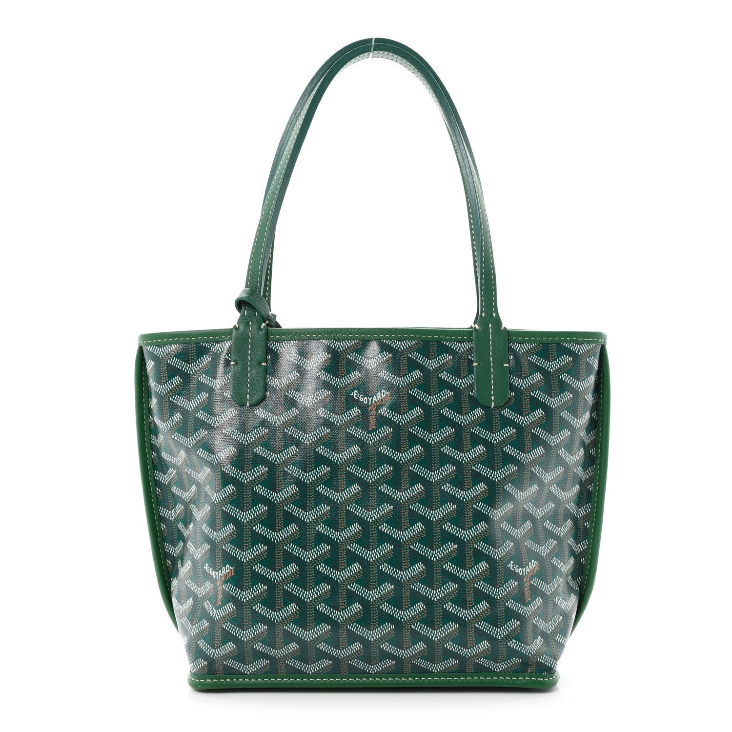 Goyard Goyardine Reversible Mini Anjou Green