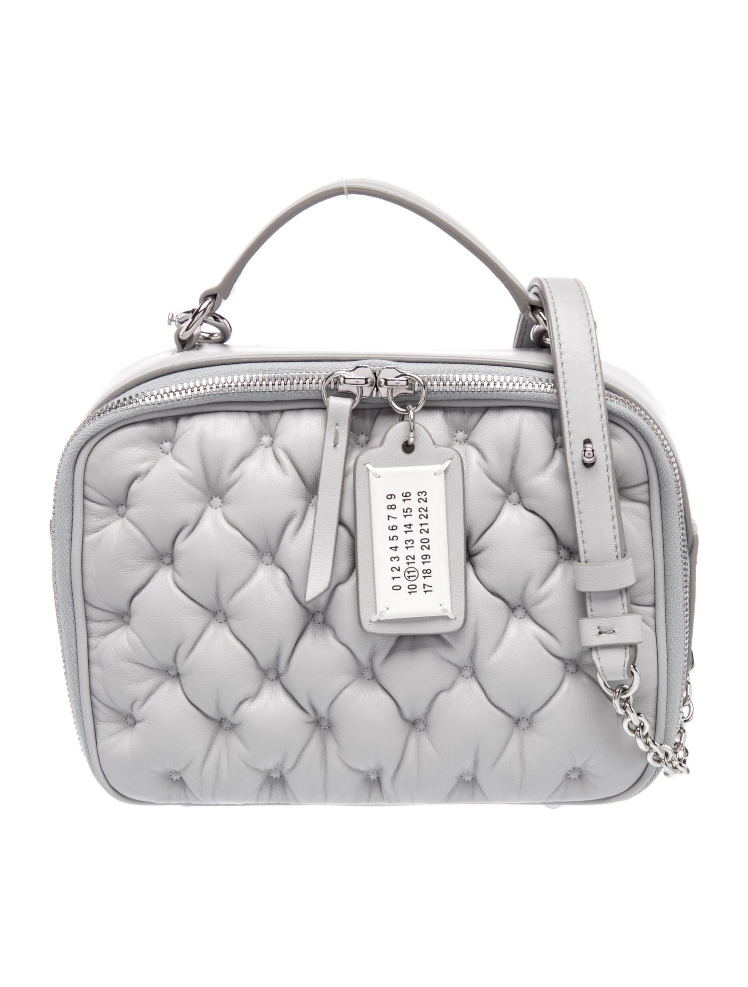 Leather Top Handle Bag w/ Tags