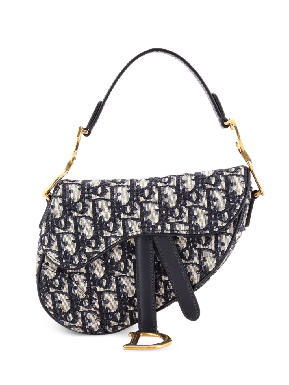 Saddle Handbag Oblique Canvas Mini shoulder bag