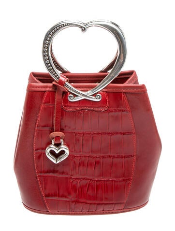 Leather Top Handle Bag