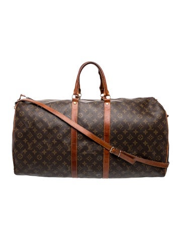 LV Monogram Keepall Bandouliere 60