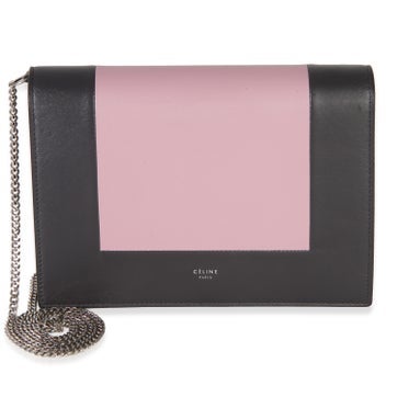 Leather Frame Evening Clutch On Chain