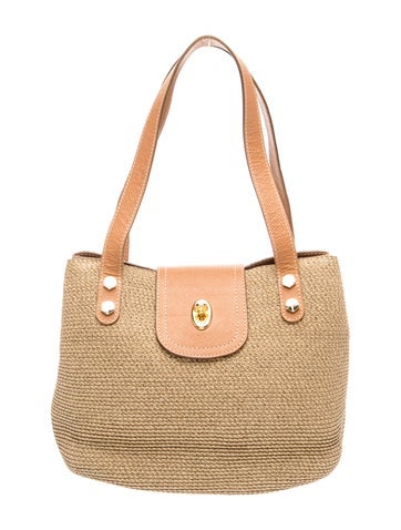 Straw Top Handle Bag w/ Tags